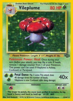 Vileplume - 15/64 - Holo Rare - Unlimited Edition | Jungle