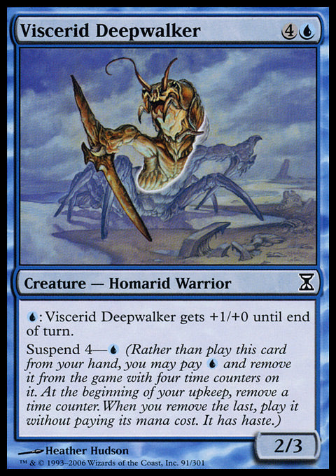 Viscerid Deepwalker - Foil | Time Spiral