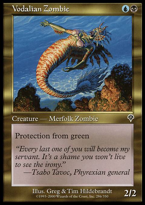 Vodalian Zombie - Foil | Invasion