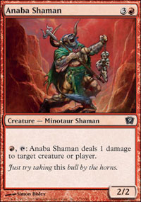 Anaba Shaman - Foil | 9th Edition