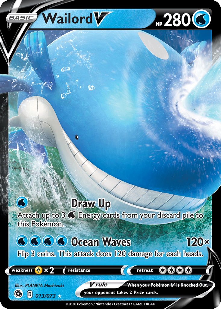 Wailord V - 013/073 - Ultra Rare | Champion's Path
