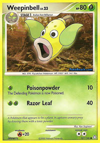 Weepinbell - 127/146 - Common | Legends Awakened