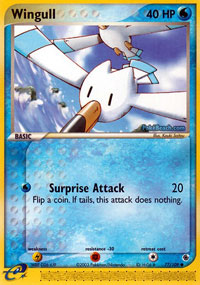Wingull - 77/109 - Common | EX Ruby and Sapphire