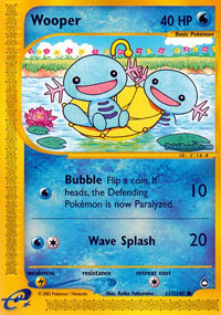 Wooper - 117/147 - Common | Aquapolis