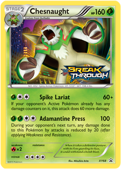 Chesnaught - XY68 | XY - Black Star Promos