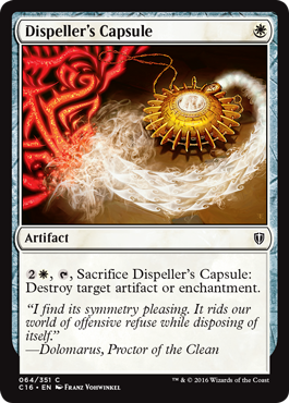 Dispeller's Capsule | Commander 2016