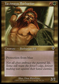 Yavimaya Barbarian - Foil | Invasion