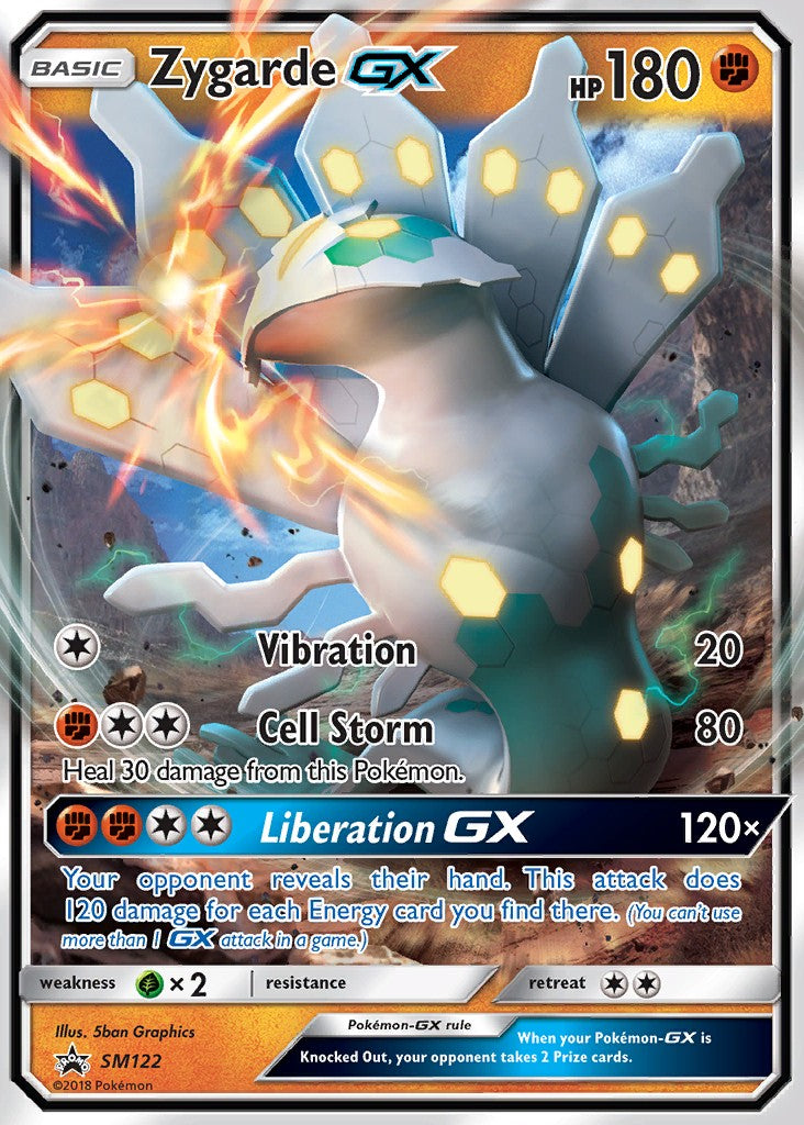 Zygarde GX - SM122 - SM Black Star Promos | SM Black Star Promos