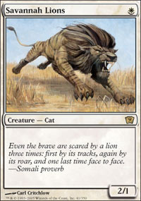 Savannah Lions | 9th Edition