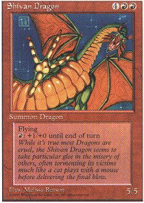 Shivan Dragon | 4th Edition