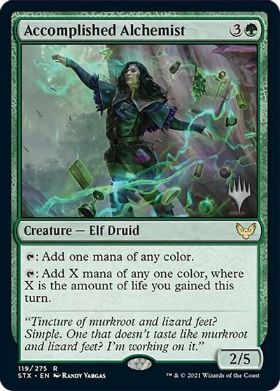 Accomplished Alchemist - Foil - Promo Pack | Promo Pack: Strixhaven