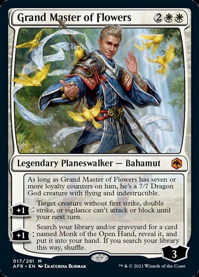 Grand Master of Flowers - Foil | Adventures in the Forgotten Realms