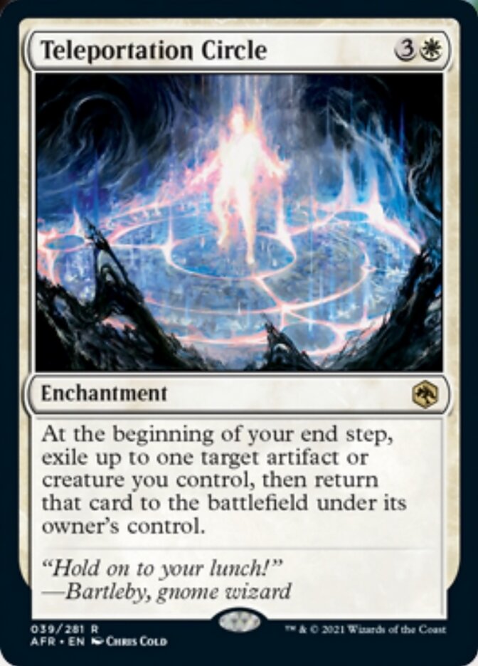 Teleportation Circle - Foil | Adventures in the Forgotten Realms