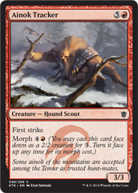 Ainok Tracker - Foil | Khans of Tarkir