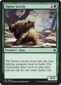 Alpine Grizzly | Khans of Tarkir