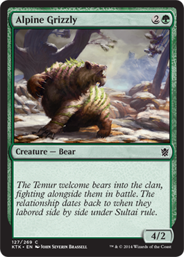 Alpine Grizzly | Khans of Tarkir