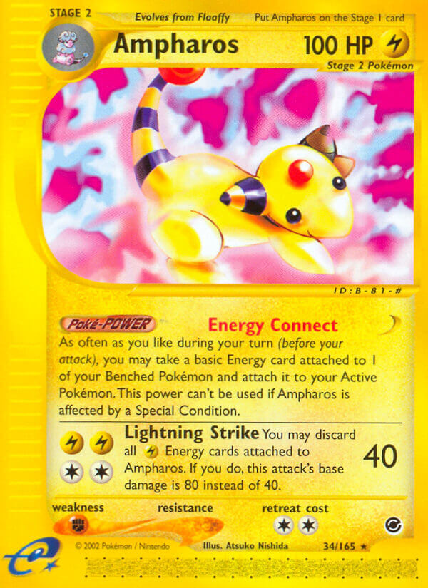 Ampharos - 34/165 - Rare | Expedition