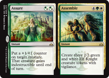 Assure // Assemble - Foil | Guilds of Ravnica