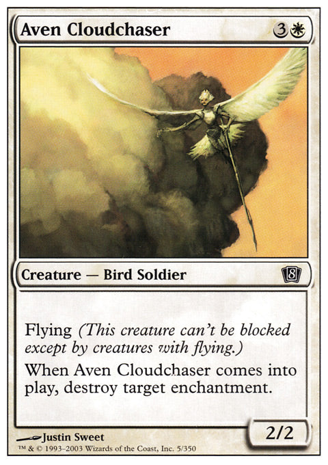 Aven Cloudchaser - Foil | 8th Edition