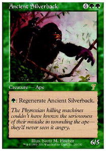 Ancient Silverback - Foil | 7th Edition