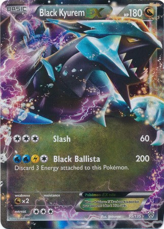 Black Kyurem-EX - 95/135 - Holo Rare ex | BW Plasma Storm