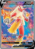Blaziken V - 161/198 - Full Art Ultra Rare | SWSH - Chilling Reign
