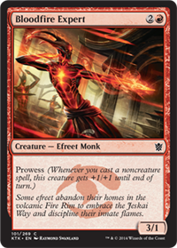 Bloodfire Expert - Foil | Khans of Tarkir