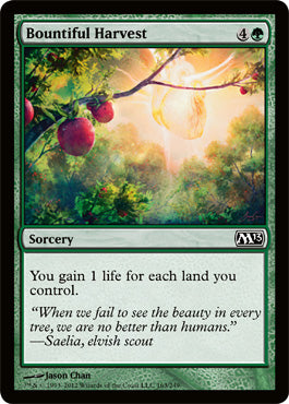 Bountiful Harvest - Foil | Magic 2013