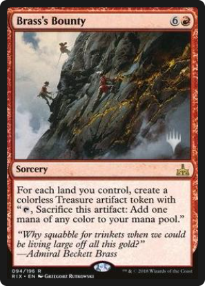Brass's Bounty - Foil - Promo Pack | Promo Pack: Strixhaven