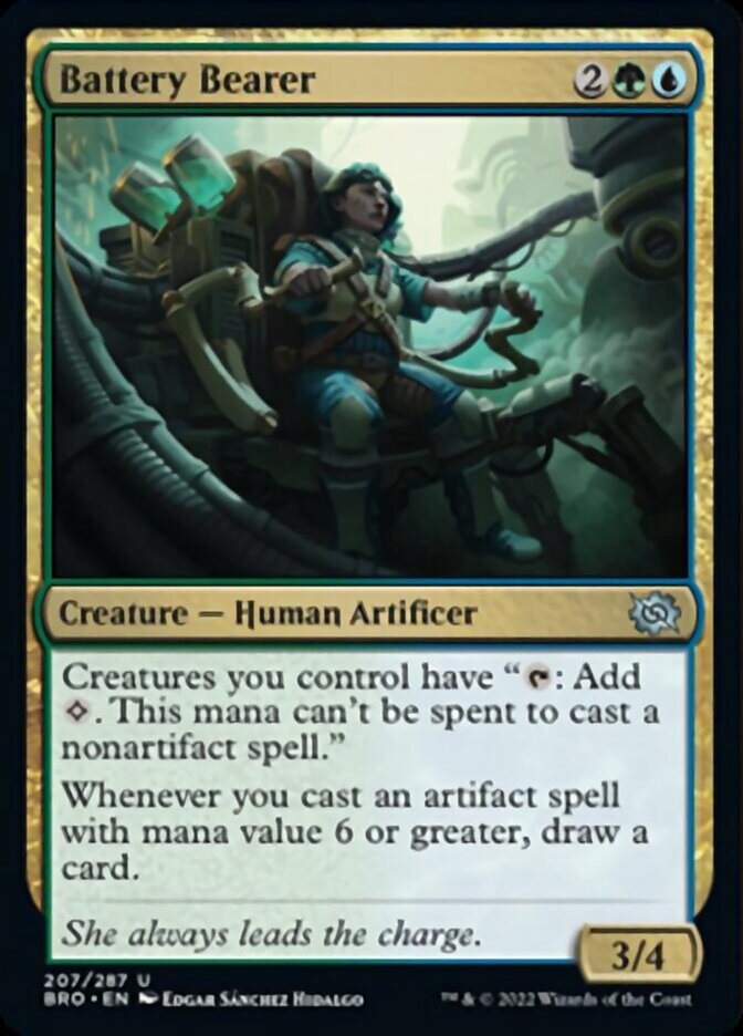 Battery Bearer - Foil | The Brothers' War