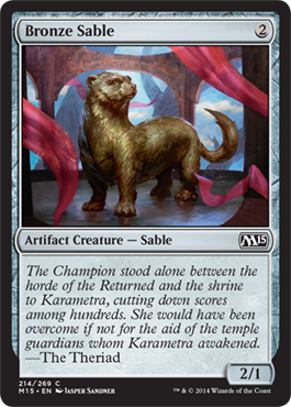 Bronze Sable - Foil | Magic 2015