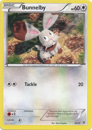 Bunnelby - 30/39 | XY - Kalos Starter