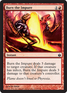 Burn the Impure - Foil | Mirrodin Besieged