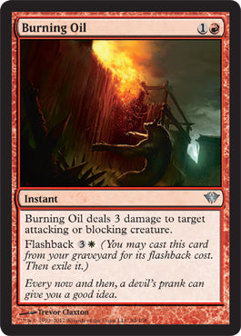 Burning Oil - Foil | Dark Ascension
