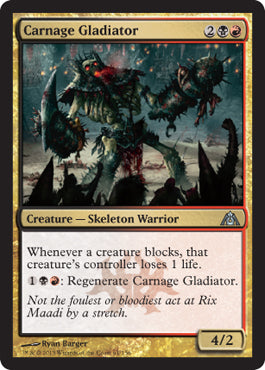 Carnage Gladiator - Foil | Dragon's Maze
