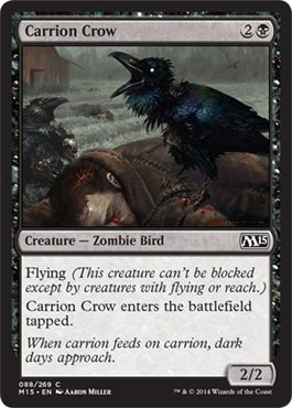 Carrion Crow - Foil | Magic 2015
