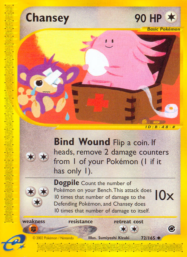 Chansey - 72/165 - Uncommon | Expedition
