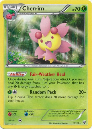 Cherrim - 7/135 - Rare | BW Plasma Storm