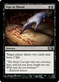 Sign in Blood - Foil | Magic 2010