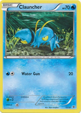 Clauncher - 15/39 | XY - Kalos Starter