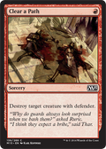 Clear a Path - Foil | Magic 2015