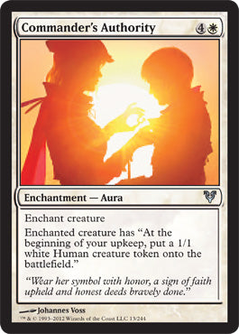 Commander's Authority | Avacyn Restored