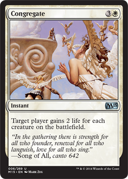 Congregate - Foil | Magic 2015
