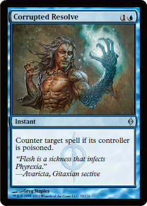 Corrupted Resolve - Foil | New Phyrexia
