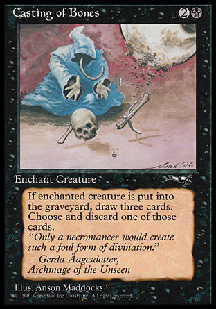 Casting of Bones (Hooded Figure) | Alliances