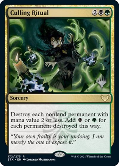 Culling Ritual - Foil - Promo Pack | Promo Pack: Strixhaven