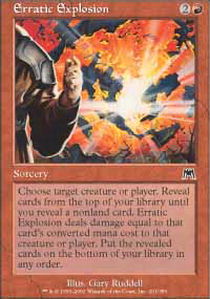 Erratic Explosion - Foil | Onslaught
