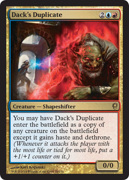 Dack's Duplicate | Conspiracy