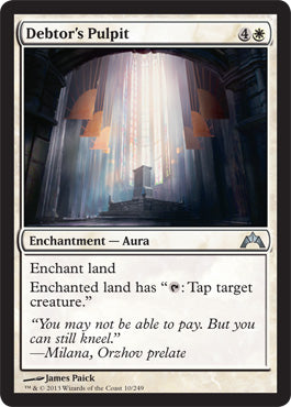 Debtor's Pulpit - Foil | Gatecrash