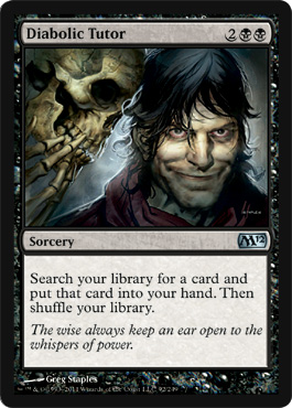 Diabolic Tutor | Magic 2012
